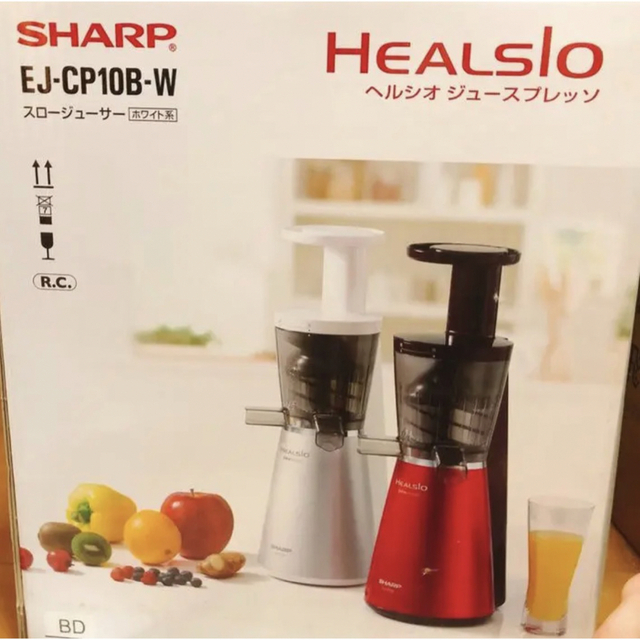 SHARP HEALSIO ヘルシオジュースプレッソ　EJ-CP1-D