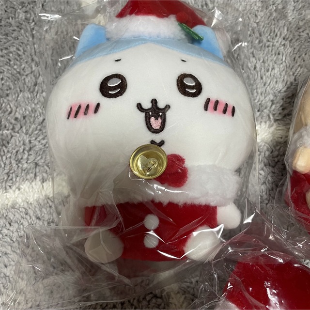 ちいかわ サンタさんだ！ぬいぐるみS 3種セット　クリスマス キッズ/ベビー/マタニティのおもちゃ(ぬいぐるみ/人形)の商品写真