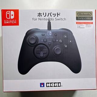 ニンテンドースイッチ(Nintendo Switch)の新品　ホリパッド　ニンテンドー　ブラック(ゲーム)