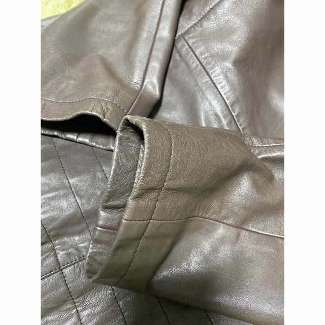 ボルドー ARMANI JEANS - ARMANI JEANS ラムレザージャケット の通販