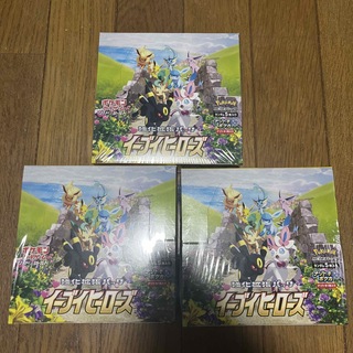イーブイヒーローズ 3BOX 新品•未開封品 シュリンク付き(Box/デッキ/パック)
