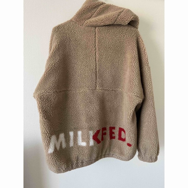 MILKFED.(ミルクフェド)のMILK FED. ボアジャケット　ボアブルゾン レディースのジャケット/アウター(ブルゾン)の商品写真