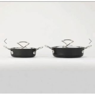 MEYER - 新品未使用 マイヤー サーキュロン 浅型両手鍋2点セットの