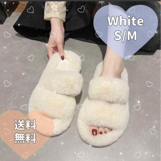 ♡ルームシューズ♡　スリッパ　ファーサンダル　かわいい　韓国　雑貨　もこもこ(その他)