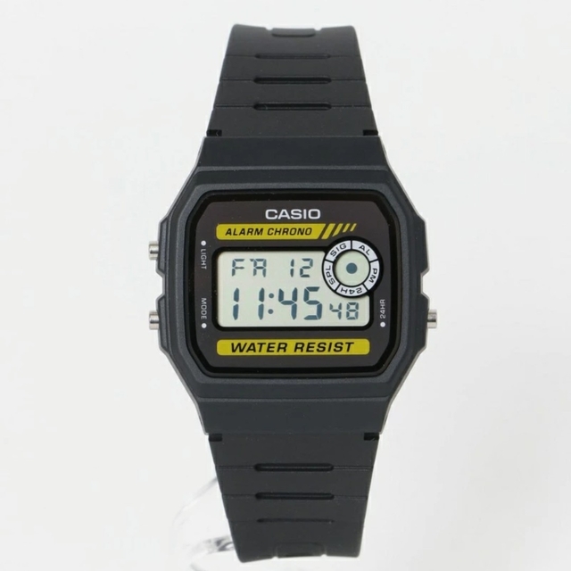 CASIO(カシオ)の【CASIO】CASIO COLLECTION、黄色、イエロー、チープカシオ メンズの時計(腕時計(アナログ))の商品写真