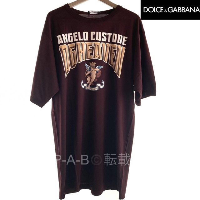 新品タグ付き DOLCE&GABBANA Printed  T-shirt 44