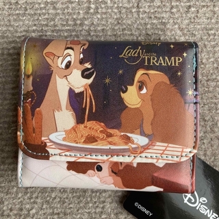 ディズニー(Disney)のディズニー　わんわん物語　レディ&トランプ　三つ折り財布(財布)