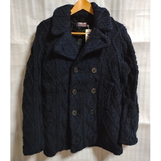 定価4.4万 BLUE BLUE カシミアメルトン キルティングPコートコート