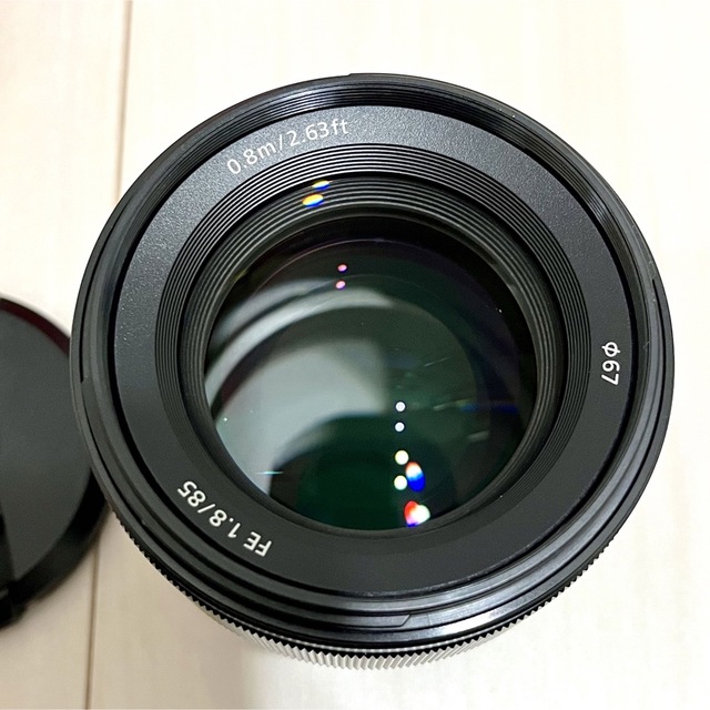 SONY(ソニー)の美品　SONY FE 85mm F1.8 SEL85F18 単焦点レンズ スマホ/家電/カメラのカメラ(レンズ(単焦点))の商品写真