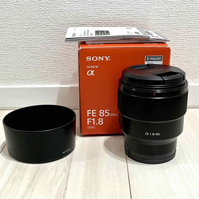 SONY - 美品 SONY FE 85mm F1.8 SEL85F18 単焦点レンズの通販 by