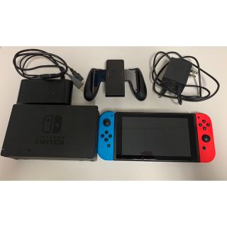 Nintendo Switch 本体 Joy-Con(L)ネオンブルー/(R)ネ(家庭用ゲーム機本体)