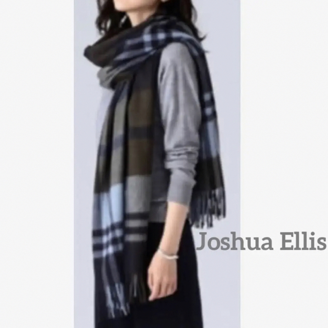 Joshua Ellis(ジョシュアエリス)のJoshua Ellisジョシュアエリス 51149大判ストール新品　国内正規品 レディースのファッション小物(ストール/パシュミナ)の商品写真