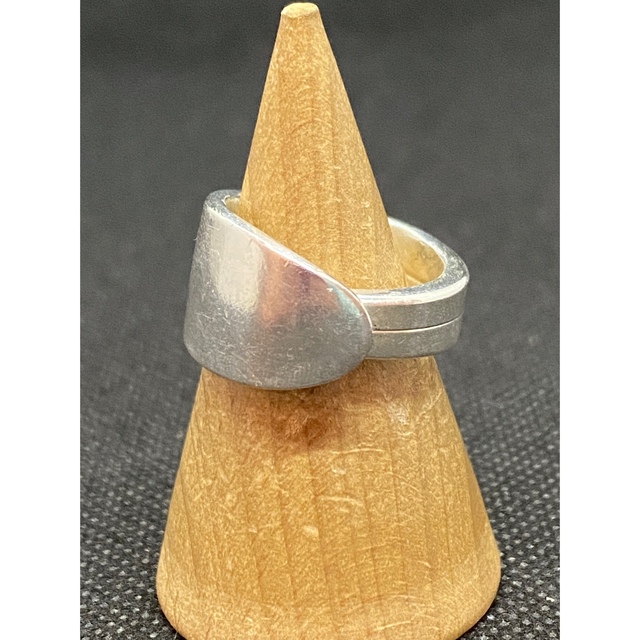 アンティーク リング スプーンリング 12号 調節可 アメリカ 民族 3495 メンズのアクセサリー(リング(指輪))の商品写真