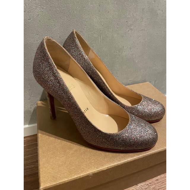 christian Louboutin グリッター パンプス 安い購入 vivacf.net