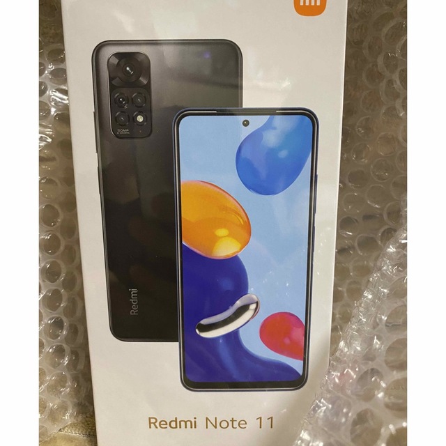 スマホ/家電/カメラ【新品未開封】Redmi Note 11トワイライトブルー