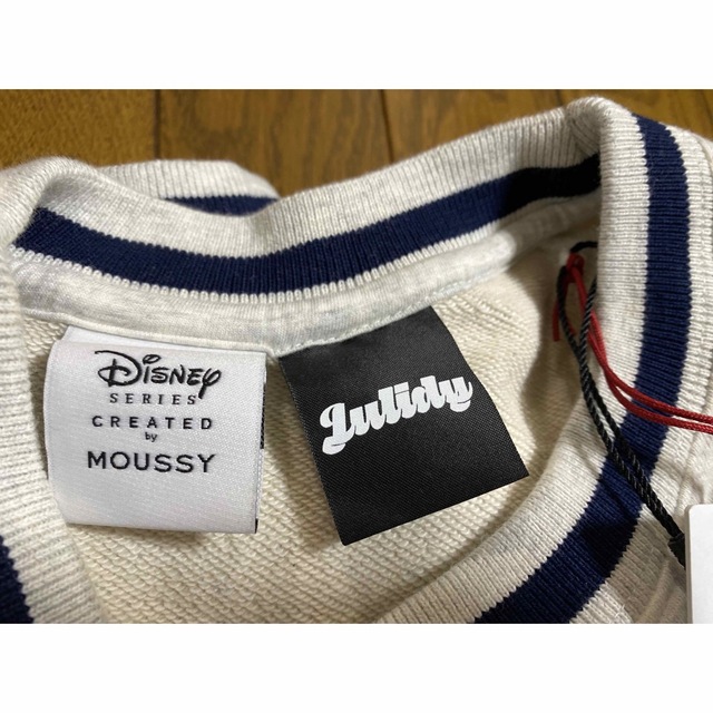 julidy×moussy×Disneyスウェット トレーナー