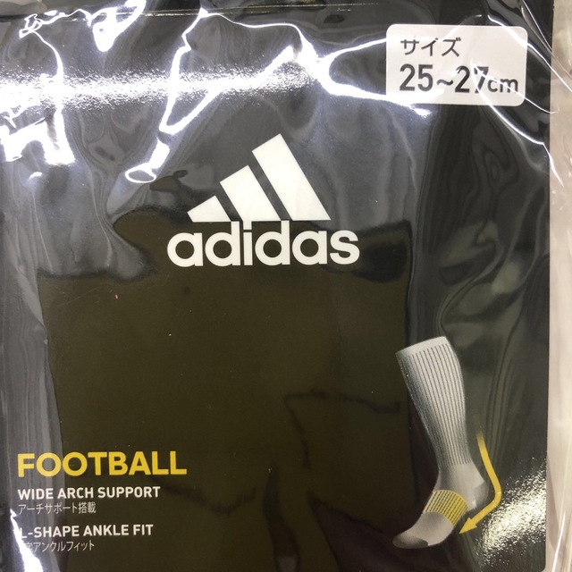 adidas(アディダス)のadidas サッカーストッキング　2足セット　25-27 スポーツ/アウトドアのサッカー/フットサル(ウェア)の商品写真