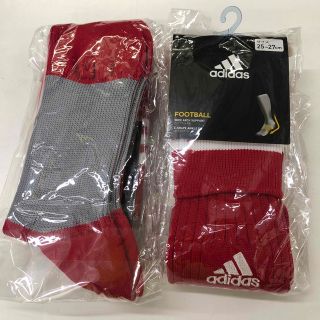 アディダス(adidas)のadidas サッカーストッキング　2足セット　25-27(ウェア)