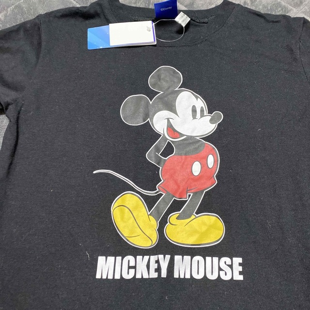 Disney(ディズニー)のミッキー 黒Tシャツ　ディズニー キッズ/ベビー/マタニティのキッズ服男の子用(90cm~)(Tシャツ/カットソー)の商品写真