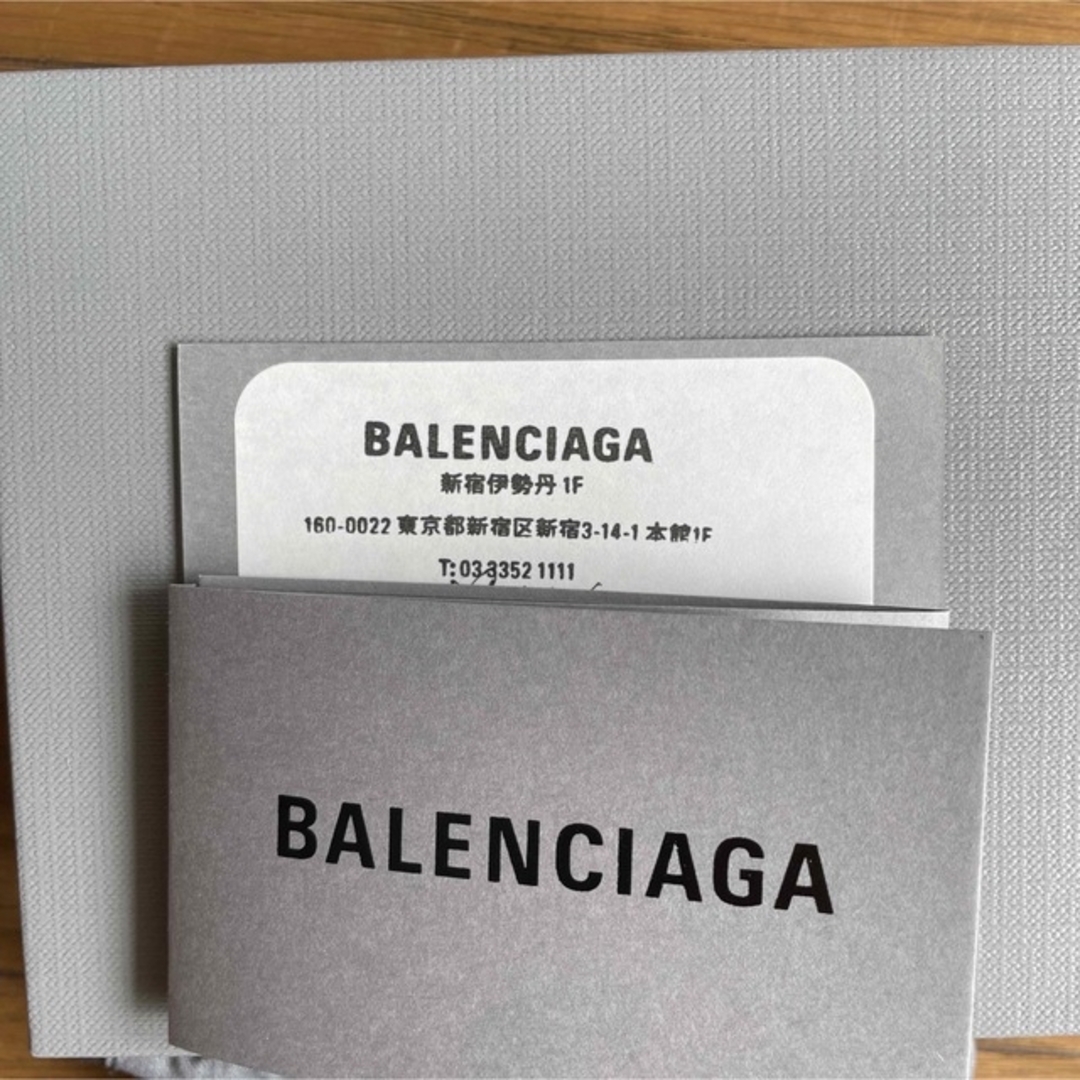 Balenciaga シャイニーフィッシュエンボスカーフスキンミニウォレット