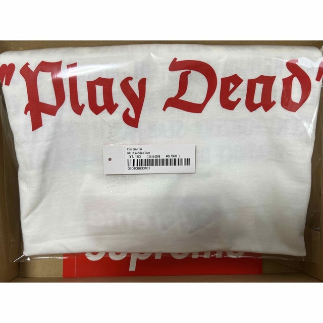 Supreme(シュプリーム)のSupreme Play Dead Tee M メンズのトップス(Tシャツ/カットソー(半袖/袖なし))の商品写真