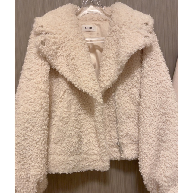 SNIDEL - snidel♡ ボアビックカラージャケットの通販 by ♡shop SNIDEL - snidel♡ ボアビックカラージャケットの通販 by ♡shop