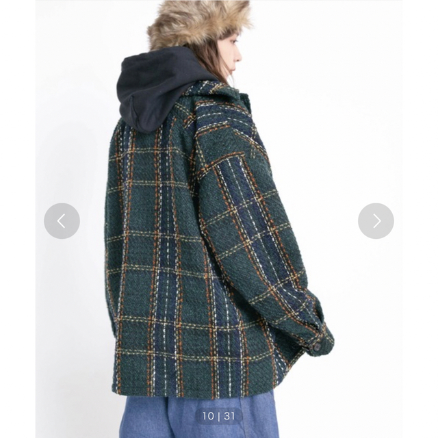 バルキーチェックCPOジャケット # lahza.jp