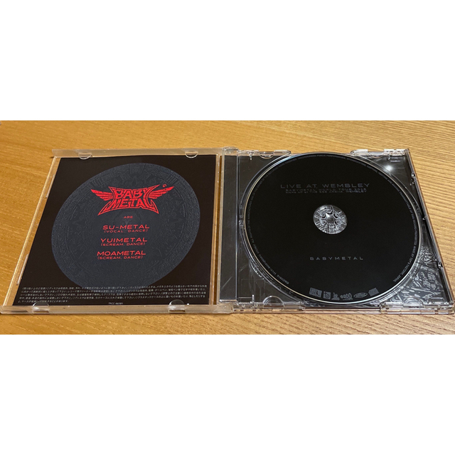 LIVE AT WEMBLEY BABYMETAL CD エンタメ/ホビーのCD(ポップス/ロック(邦楽))の商品写真