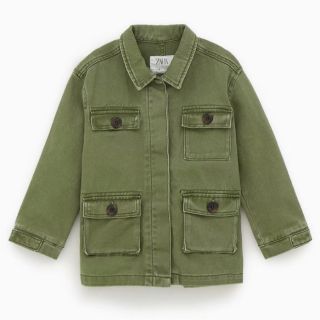 ザラキッズ(ZARA KIDS)のZARA キッズ　アウター　164(ミリタリージャケット)