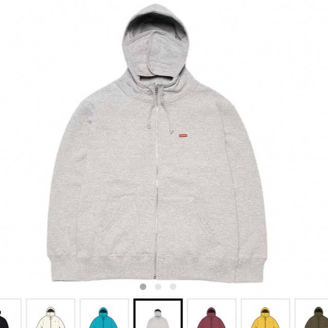 Supreme Zip Up Hooded Sweatshirt Mサイズトップス