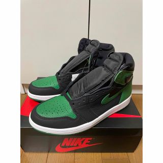 ナイキ(NIKE)のAir Jordan 1 Retro High OG Pine Green(スニーカー)