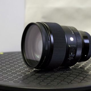 シグマ(SIGMA)の【美品】SIGMA  85mm F1.4  Art eマウント ブラックミスト付(レンズ(単焦点))