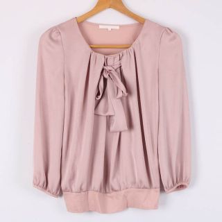 好評超激安 ANAYI ダブルサテンレースコンビブラウスの通販 by shop