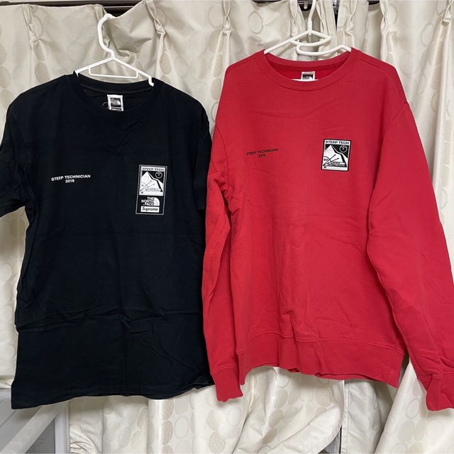 supreme north face steep tech crew sweat