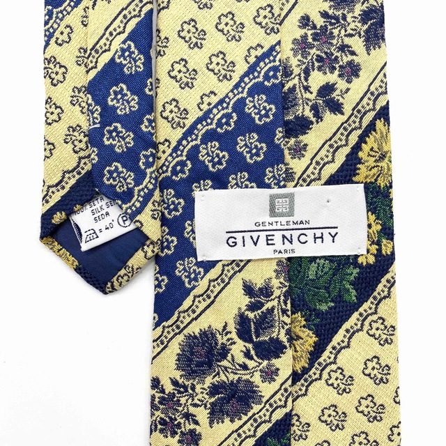 GIVENCHY(ジバンシィ)のGIVENCHY ジバンシー 秋冬 ネクタイ 花柄 小紋 レジメンタル メンズのファッション小物(ネクタイ)の商品写真