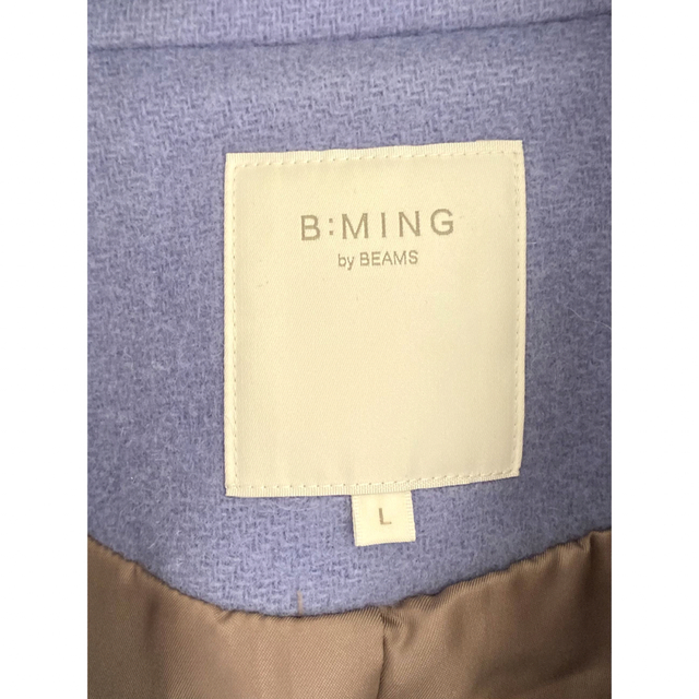 B:MING LIFE STORE by BEAMS(ビーミング ライフストア バイ ビームス)のB:MING by BEAMS オーバー チェスターコート ラベンダー レディースのジャケット/アウター(チェスターコート)の商品写真