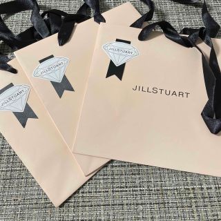 ジルバイジルスチュアート(JILL by JILLSTUART)のジルスチュアート　ショッパー3枚セット　ピンク　プレゼント用にも　クリスマス(ショップ袋)