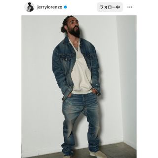 フィアオブゴッド(FEAR OF GOD)のジェリーロレンゾ着用 fear of god リステア購入 7th デニム(デニム/ジーンズ)