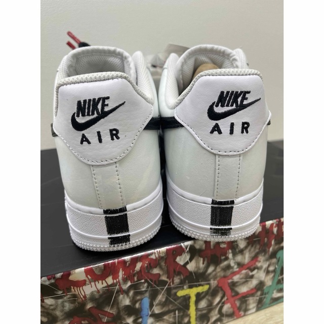 NIKE Air Force 1 パラノイズ ホワイト×ブラック28cm - www