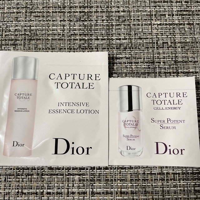 Christian Dior(クリスチャンディオール)のディオール　カプチュール　美容液　エッセンスローションサンプルセット コスメ/美容のキット/セット(サンプル/トライアルキット)の商品写真