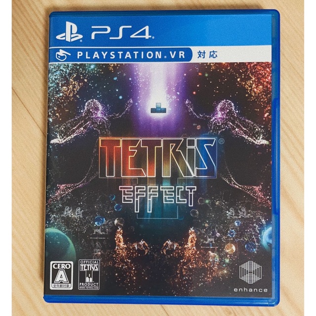 PlayStation4(プレイステーション4)のTetris effect  テトリスエフェクト　PS4 エンタメ/ホビーのゲームソフト/ゲーム機本体(家庭用ゲームソフト)の商品写真