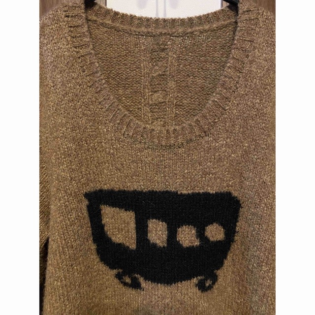 Yohji Yamamoto(ヨウジヤマモト)のka na ta bus knit バスニット メンズのトップス(ニット/セーター)の商品写真