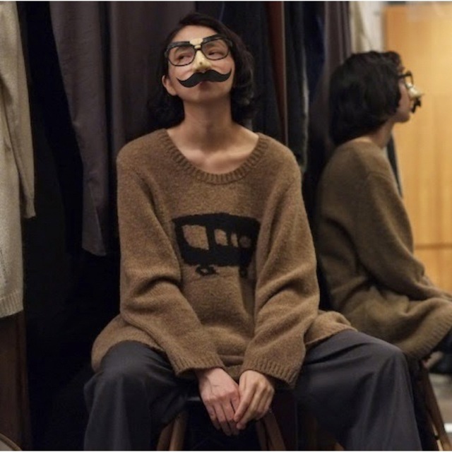 Yohji Yamamoto(ヨウジヤマモト)のka na ta bus knit バスニット メンズのトップス(ニット/セーター)の商品写真