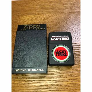 ジッポー(ZIPPO)のzippoライター　　ラッキーストライク　1996(ノベルティグッズ)