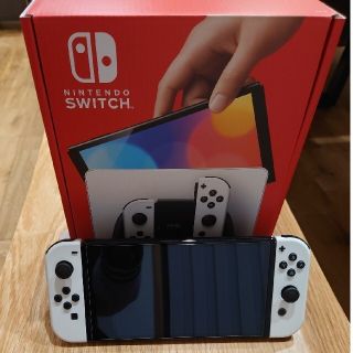 Nintendo Switch - 任天堂switch 有機el ホワイト 美品の通販 by
