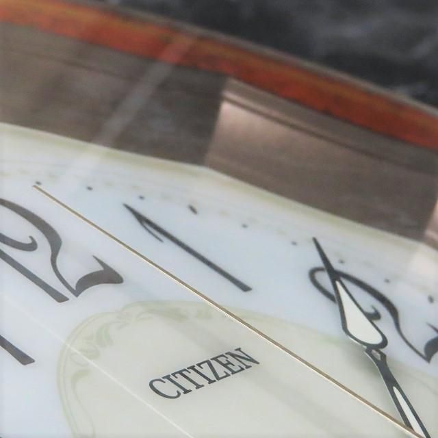 CITIZEN(シチズン)のCITIZENリズム時計電波時計掛け時計シチズン振り子時計アンティークロココ調 インテリア/住まい/日用品のインテリア小物(掛時計/柱時計)の商品写真