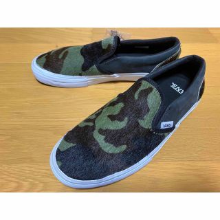 ヴァンズ(VANS)の【 極美品 】VANS バンズ カモフラ ハラコ スニーカー(スニーカー)