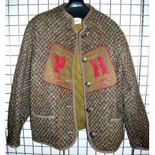 パステルオリーブ PINKHOUSE ピンクハウス ビンテージウールジャケット