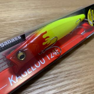 メガバス(Megabass)のファイヤーレッドヘッド　メガバス　カゲロウ　124F(ルアー用品)