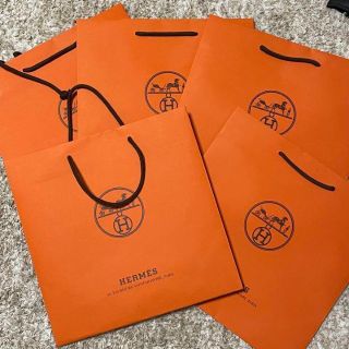 エルメス(Hermes)の【新品未使用】エルメス✨中サイズ(30×30×10)ショッパー×4枚(その他)